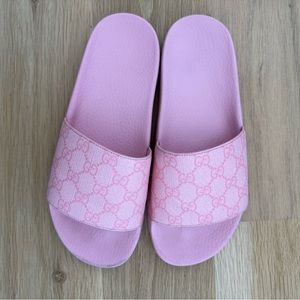 Gucci GG supreme slide sandal